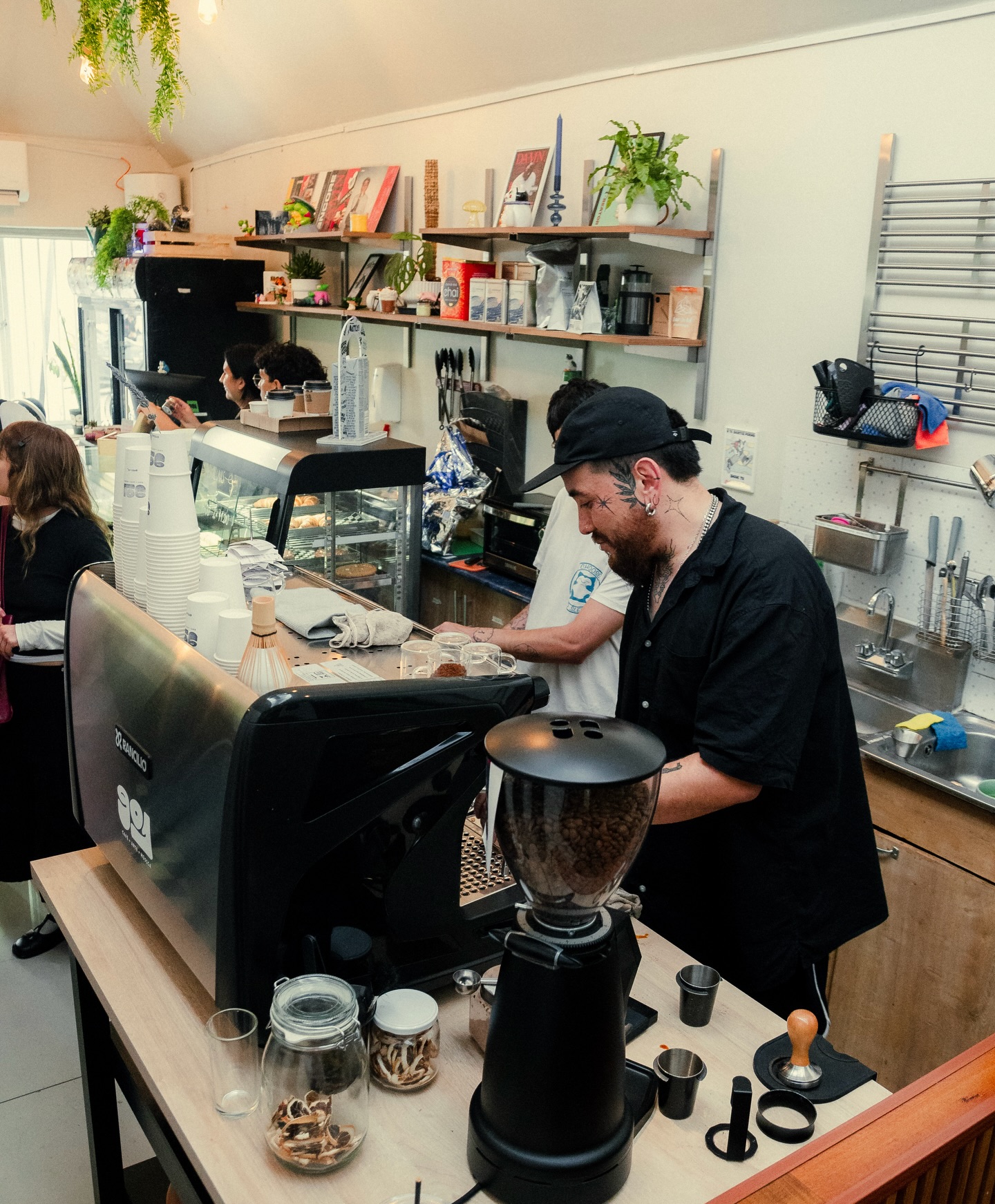 901 Café: barra
